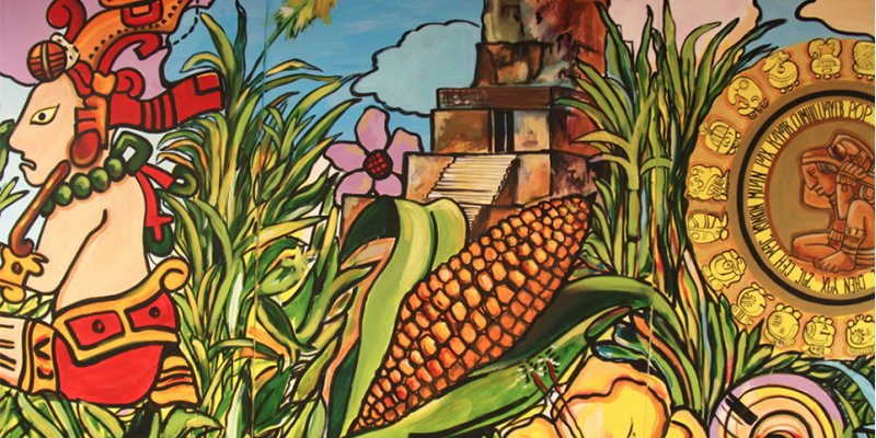 La Leyenda De Los Hombres De Maiz www.mitos-cortos.com