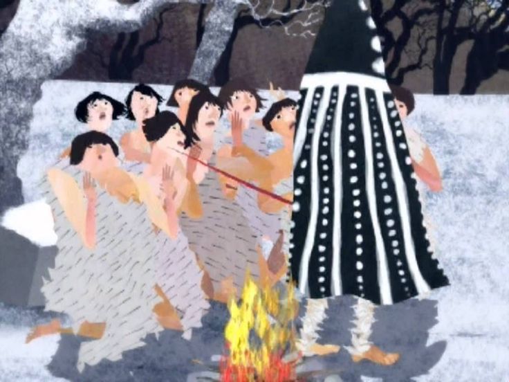 La ceremonia del Hain Mitos argentinos cortos