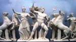 Mito griego de la lucha entre Atenea y Poseidón