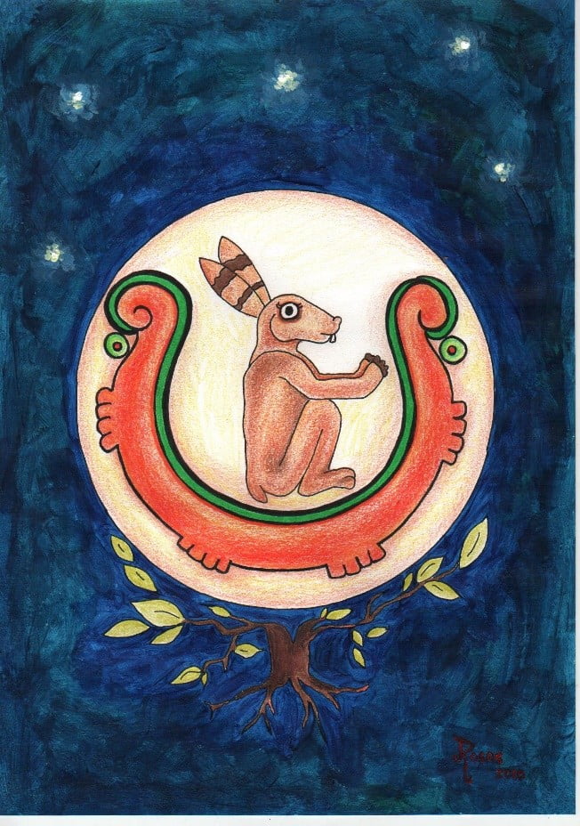 Mito del conejo y la luna