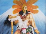 La mujer dormida y La Leyenda de Popocatépetl e Iztaccíhuatl