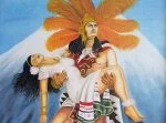 La mujer dormida y La Leyenda de Popocatépetl e Iztaccíhuatl